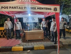 Polsek Metro Menteng Gencarkan Patroli Malam, Antisipasi Tawuran Dan Kejahatan Jalanan Di Menteng Tenggulun