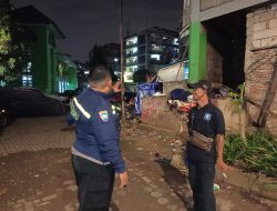 Polisi Antisipasi Keributan Sambangi Siskamling RW 11 di Petamburan