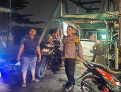 Bhabinkamtibmas Benhil Patroli Kewilayahan Untuk Antisipasi Tawuran Pada Saat Liburan
