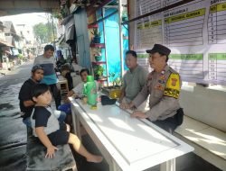 Silaturahmi Kamtibmas: Polisi dan Warga RT 05 RW 02 Bahu Membahu Ciptakan Keamanan