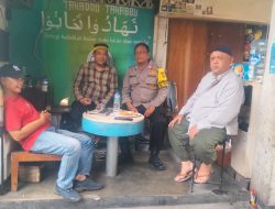 Bhabinkamtibmas Sambangi RW 11, Tokoh Agama Dukung Lingkungan Kondusif