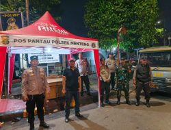 Sinergi 3 Pilar Menteng Gelar Patroli Bersama Di Menteng Tenggulun, Antisipasi Gangguan Kamtibmas Dan Tawuran Warga