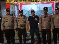 Patroli Cipkon Dini Hari, Polsek Menteng Hadir di Perbatasan Kwitang – Kalipasir Antisipasi Tawuran dan Kerawanan Malam
