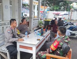 Silaturahmi Bhabinkamtibmas dan Warga RW 08 Pegangsaan Jalin Kebersamaan, Perkuat Keamanan Lingkungan
