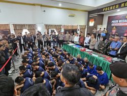 Polresta Bandung Amankan Ratusan Preman dalam Operasi Pekat Lodaya 2025