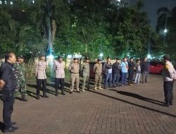 Cegah Kejahatan Jalanan dan Tawuran, Tiga Pilar Kemayoran Gelar Patroli Gabungan Malam Hari