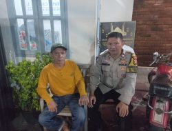 Bhabinkamtibmas Kebon Kacang Sampaikan Agar Perkuat Siskamling