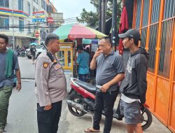 Cegah Premanisme, Panit Samapta Sawah Besar Respon Dugaan Pungli di Kawasan Pasar Baru