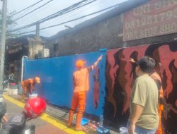 Perangi Premanisme, Patroli Tiga Pilar Bersihkan Bendera Ormas di Bendungan Hilir