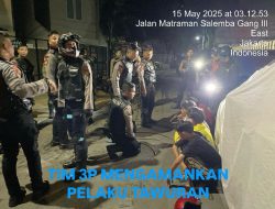 *Patroli Perintis Polda Metro Jaya Tangkap 9 Pemuda Tawuran Bersenjata Tajam di Jakarta Timur*