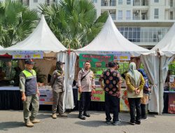 Bhabinkamtibmas Kawal Ketat Bazar Jakarta Entrepreneur di Sawah Besar
