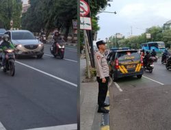 Pelayanan Prima Polsek Sawah Besar, Lakukan Pengaturan Arus Lalulintas