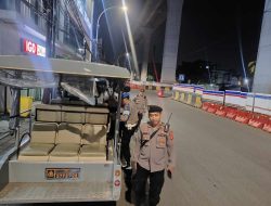 Antisipasi Tawuran Warga Perbatasan Jalan Tambak Dan Manggarai, Polsek Menteng Tingkatkan Patroli Dan Keamanan Wilayah