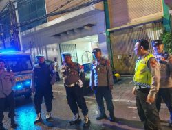 Patroli Polsek Menteng Perketat Pengamanan Di Perbatasan Jalan Tambak Dan Manggarai