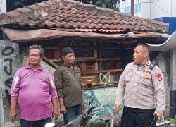 Antisipasi Kejahatan Jalanan, Polsek Cempaka Putih Gelar Patroli di Kawasan Pangkalan Asem