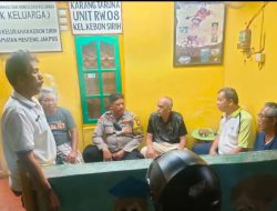 Wujudkan Lingkungan Aman Dan Nyaman, Bhabinkamtibmas Kelurahan Kebon Sirih Gelar Ngobrol Santai Bersama Warga