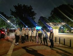 Pengamanan Gubernur DKI Jakarta Dalam Kunjungannya Di Lapangan Banteng