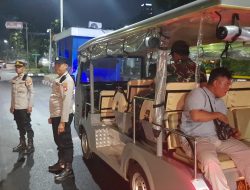 Polsek Metro Menteng Gelar Patroli Cipkon Di Jalan Teuku Umar Antisipasi Balap Liar Dan Gangguan Kamtibmas