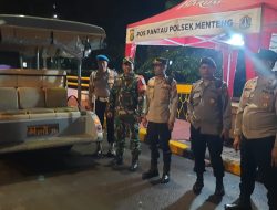 Patroli Humanis Polsek Menteng, Antisipasi Tawuran Dan Kerawanan Malam Di Perbatasan Menteng-Tenggulun