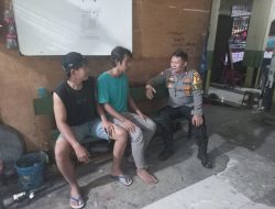 Polri Gelar Patroli Siskamling Malam Minggu RW 06 Kebon Kacang