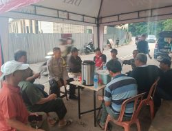 Berantas Premanisme, Tokoh Masyarakat dan Polisi Bersatu Jaga Kamtibmas di Petojo Utara