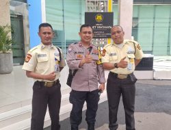 Bhabinkamtibmas Pegangsaan Laksanakan Sambang Ke Kantor ESDM, Sampaikan Pesan Kamtibmas Kepada Petugas Keamanan