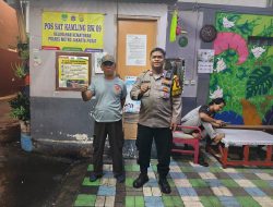 Operasi Sunyi! Polisi Sambangi Pos Kamling Saat Warga Terlelap