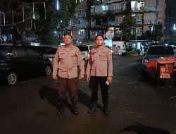 Patroli 1053 Unit Samapta Pemantauan Wilayah Rusun Petamburan