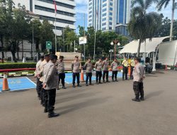 Polsek Sawah Besar Gelar Apel Pengamanan Unjuk Rasa di Kantor OJK RIPolsek Sawah Besar Gelar Apel Pengamanan Unjuk Rasa di Kantor OJK RI