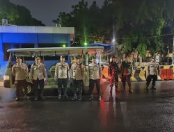Antisipasi Gangguan Kamtibmas, Polsek Menteng Gelar Patroli Cipta Kondisi di Jalan Teuku Umar