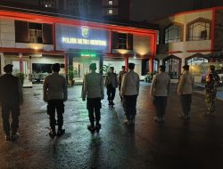 Patroli Cipkon Polsek Menteng Antisipasi Gangguan Kamtibmas Dan Tawuran Demi Terciptanya Situasi Aman Dan Kondusif