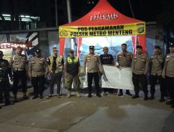 Patroli Cipkon Menteng Pemantauan Ketat Perbatasan Kwitang-Kalipasir, Antisipasi Tawuran Warga dan Curanmor