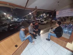 Bhabinkamtibmas Kebon Kacang Jaga Keamanan Lewat Sambang Pos Satkamling