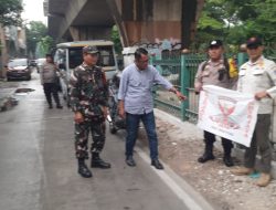 Polsek Metro Menteng Gelar Patroli 3 Pilar, Antisipasi Premanisme Dan Penurunan Bendera Ormas Di Wilayah Cikini