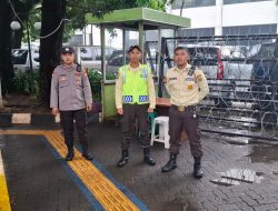 Panit 3 Samapta Sambangi Kantor Pemerintahan” Berikan Arahan Kepada Satpam