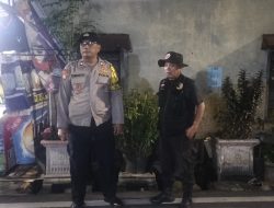 Sambang Poskamling Bhabinkamtibmas Menyisir Wilayah, Tangkal Ancaman Gangguan Kamtibmas