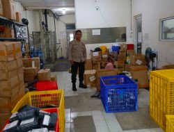 Unit Samapta 1024 Polsek Sawah Besar Sambangi Komplek RUKO pusat Perekonomian