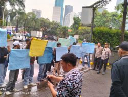 Aksi Damai Massa Unras di Kantor Kanwil BPN DKJ, Polisi Pastikan Situasi Kondusif