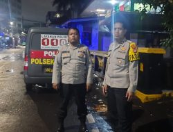 Blue Light Patrol Polsek Senen Cegah Tawuran dan Kejahatan Jalanan di Pagi Buta