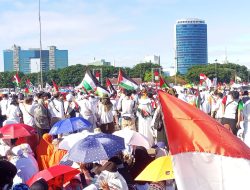 424 Personel Dikerahkan, Polisi Kawal Aksi e Palestina dengan Hati