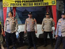 Patroli Humanis di Menteng, Antisipasi Kerawanan Malam dan Tawuran Warga di Perbatasan Kalipasir