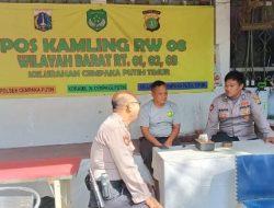 Deteksi Dini Gangguan Kamtibmas,Unit Sabhara Polsek Cempaka Putih Lakukan Patroli Dialogis