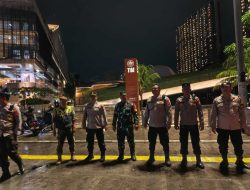 Patroli Cipkon Polsek Menteng Antisipasi Kejahatan Jalanan Dan Himbauan Tertib Parkir di Jalan Cikini Raya