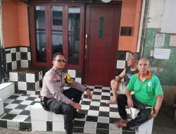 Dekatkan Diri dengan Warga, Bhabinkamtibmas Sambangi Pemukiman Kampung Rawa