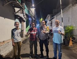 Wujudkan Lingkungan Aman, Bhabinkamtibmas Pegangsaan Aktifkan Pos Satkamling