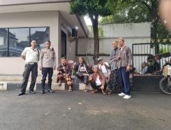 Kapolsubsektor Taman Suropati Pimpin Pengamanan Giat Silahturahmi Ultah KE- 16 Perkumpulan Sepeda Ontel (ODOL)