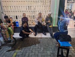 Bhabinkamtibmas Pegangsaan Sambangi Kantor Absolute Fit, Berikan Himbauan Kamtibmas Petugas Keamanan