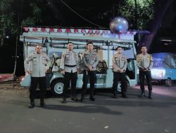 Patroli Malam dan Pagi Polsek Johar Baru, Jaga Rasa Aman Warga Setiap Saat