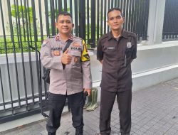 Bhabinkamtibmas Pegangsaan, Patroli Wilayah Koordinasi Kamtibmas dengan Security Hotel Green Mansion