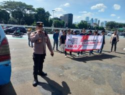 Polisi Pastikan Giat Unras Di Gedung DPR RI Berjalan Aman Dan Kondusif